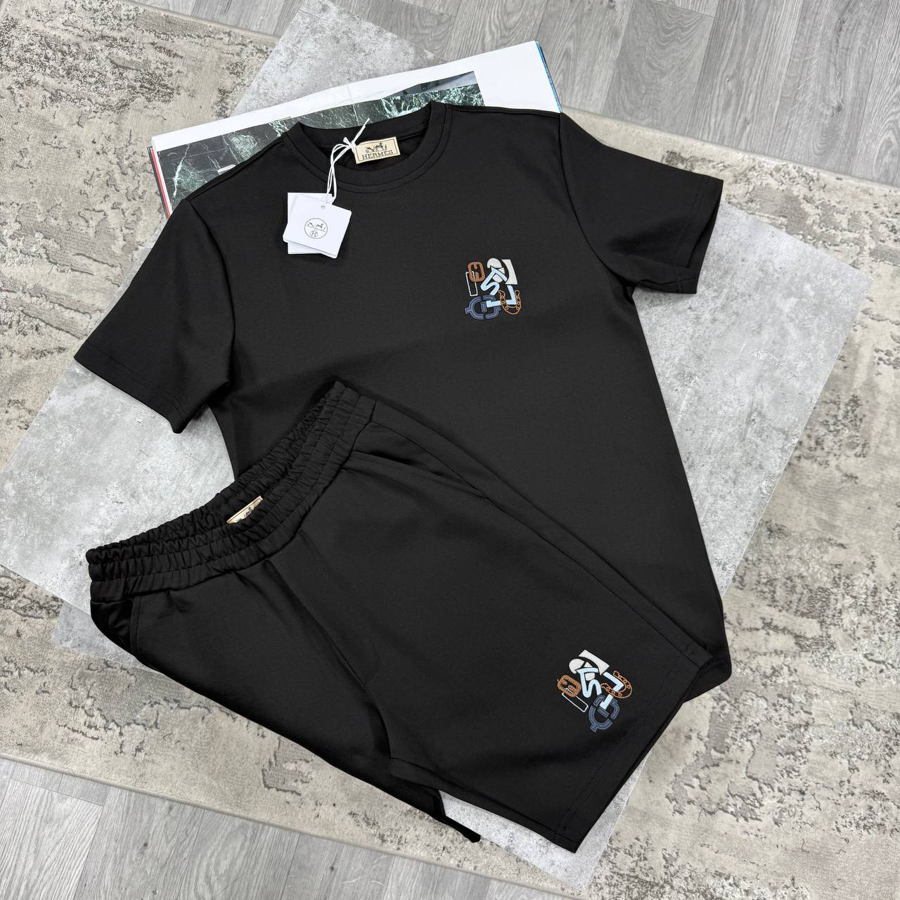 H SHORT SETS - BLACK