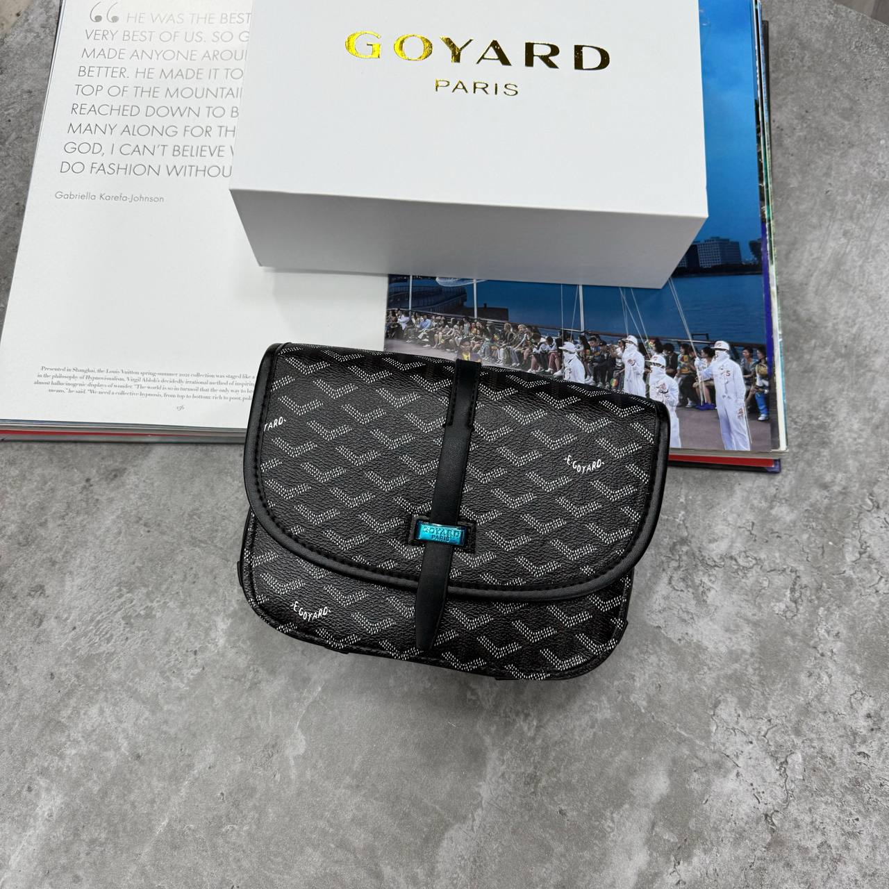GYRD MAN BAG - BLACK