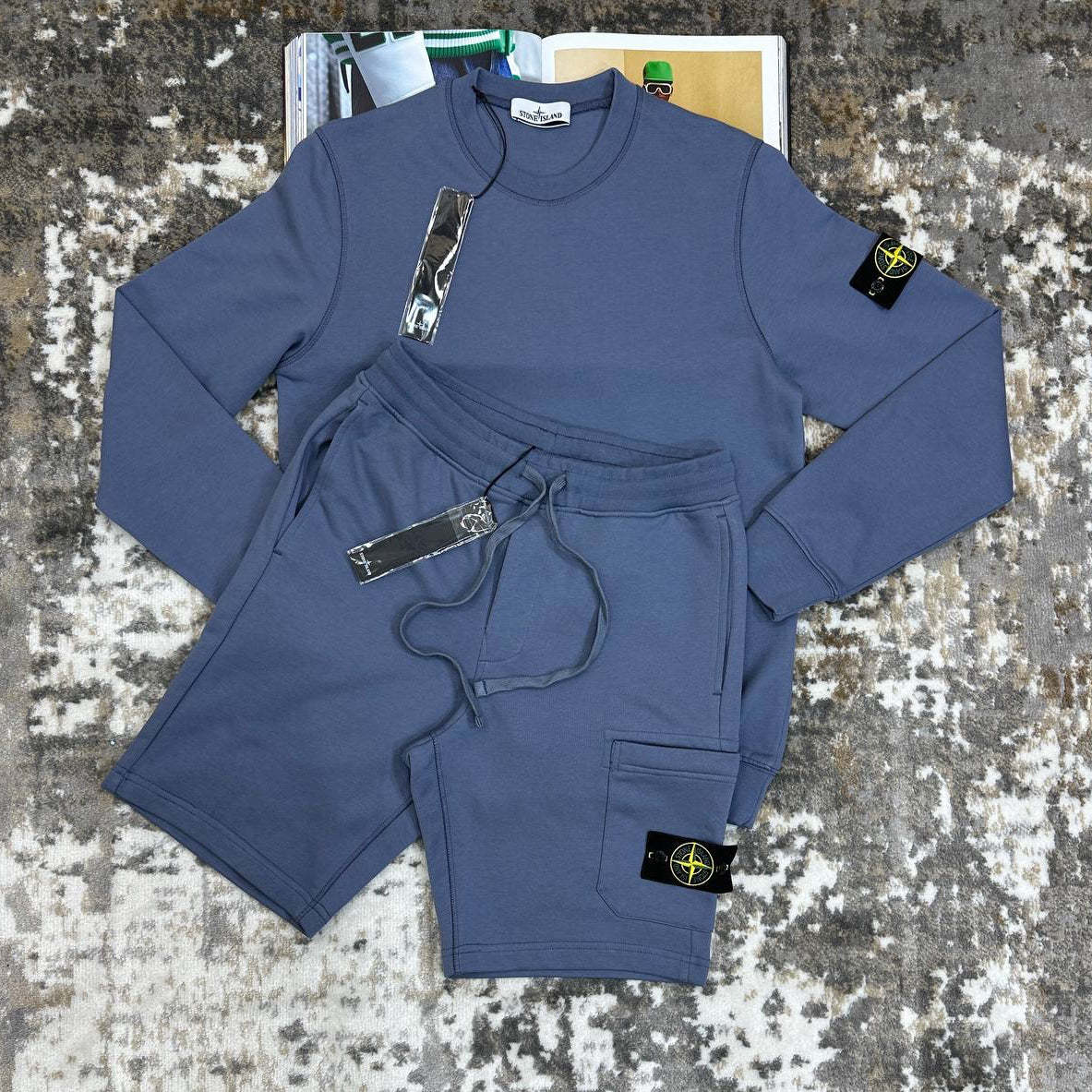 SI CLASSIC FULL SHORT SETS - AVIO BLUE