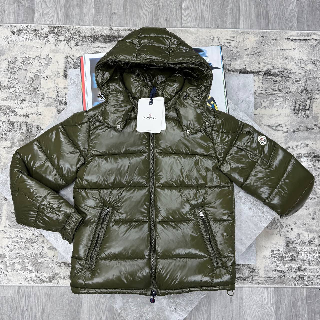 MNCLR MAYA COAT - OLIVE