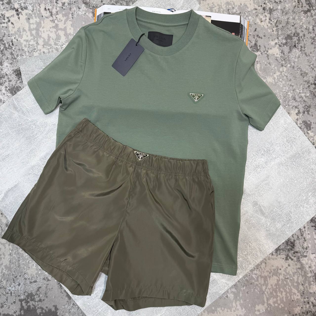 PDA SWIM SHORTS - GREEN