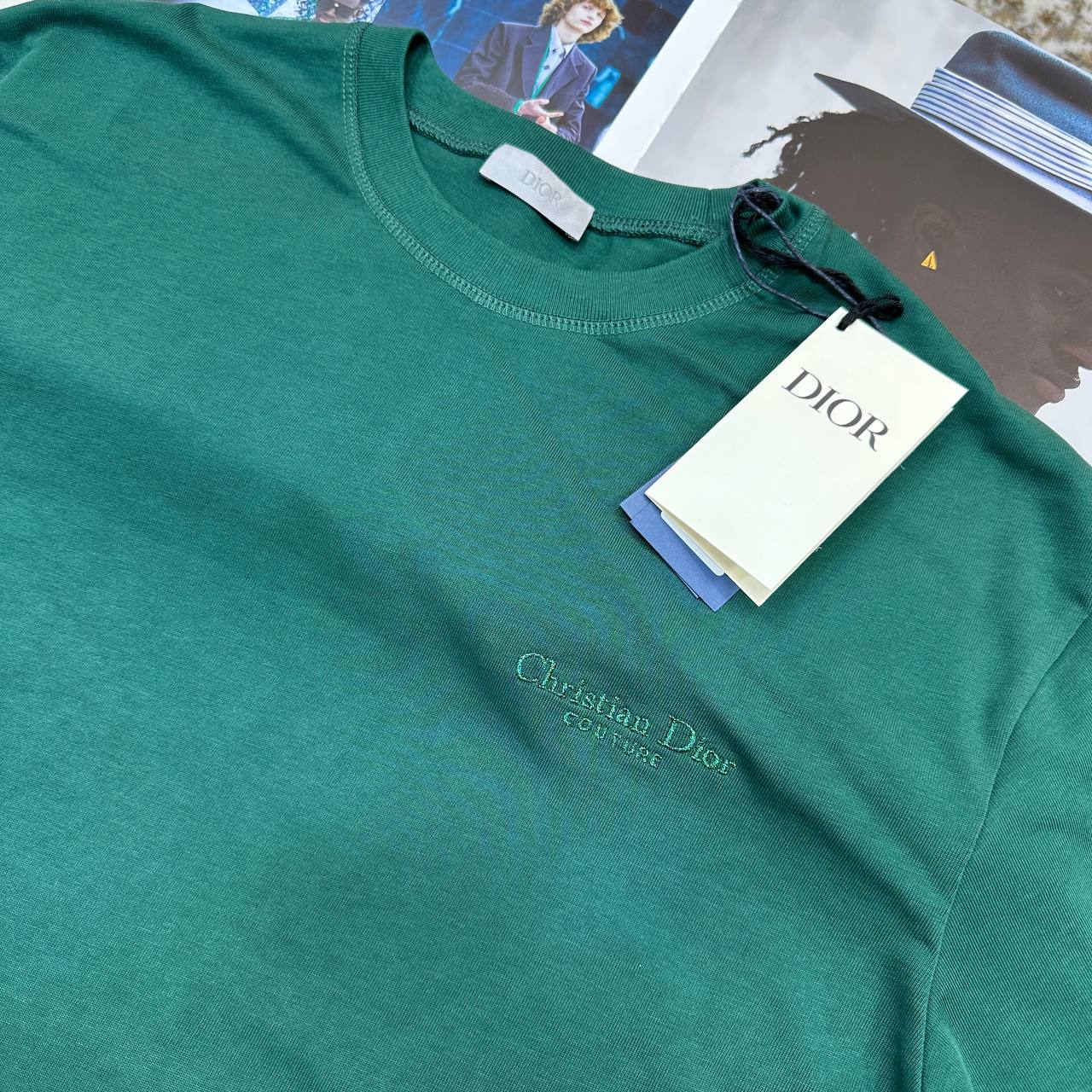 CD COTTON TSHIRT - GREEN