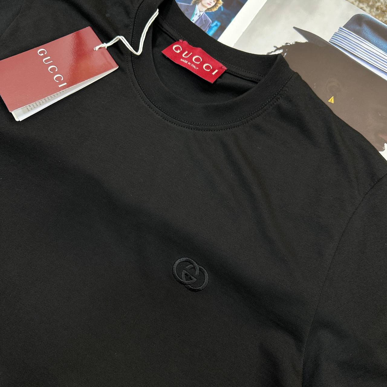 GCI SMALL LOGO TSHIRT - BLACK