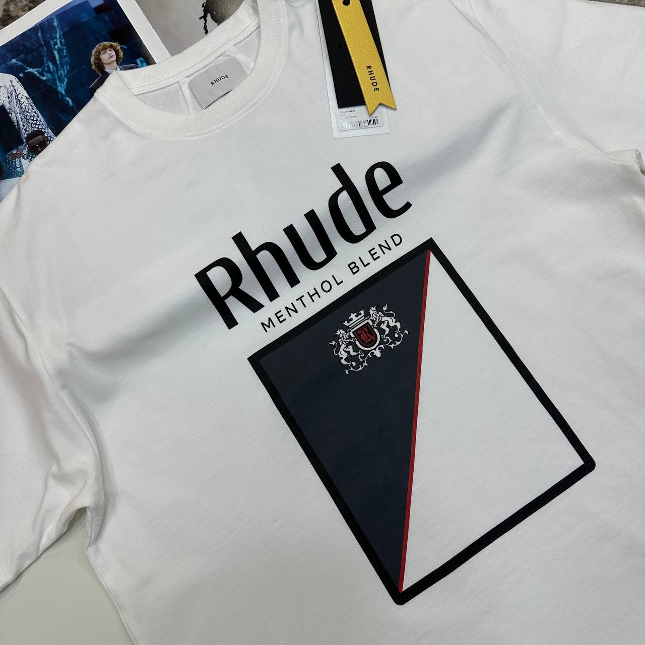RHU MENTHOL TSHIRT - WHITE