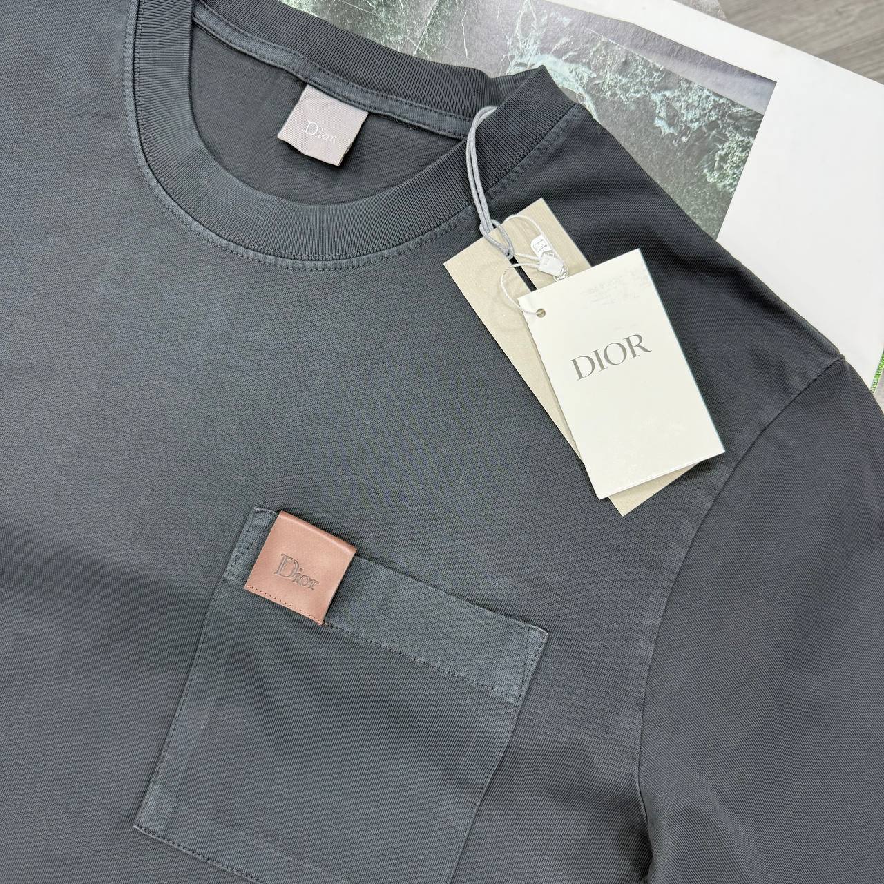 CD PATCH POCKET TSHIRT - BLACK