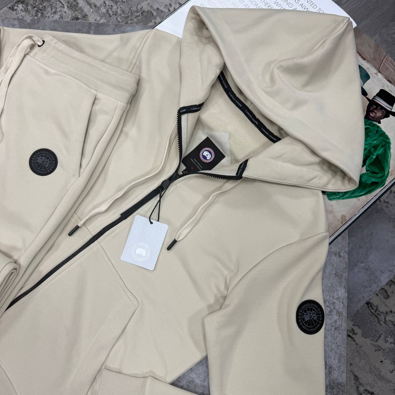 CG HURON BLACK LABEL TRACKSUIT - BEIGE