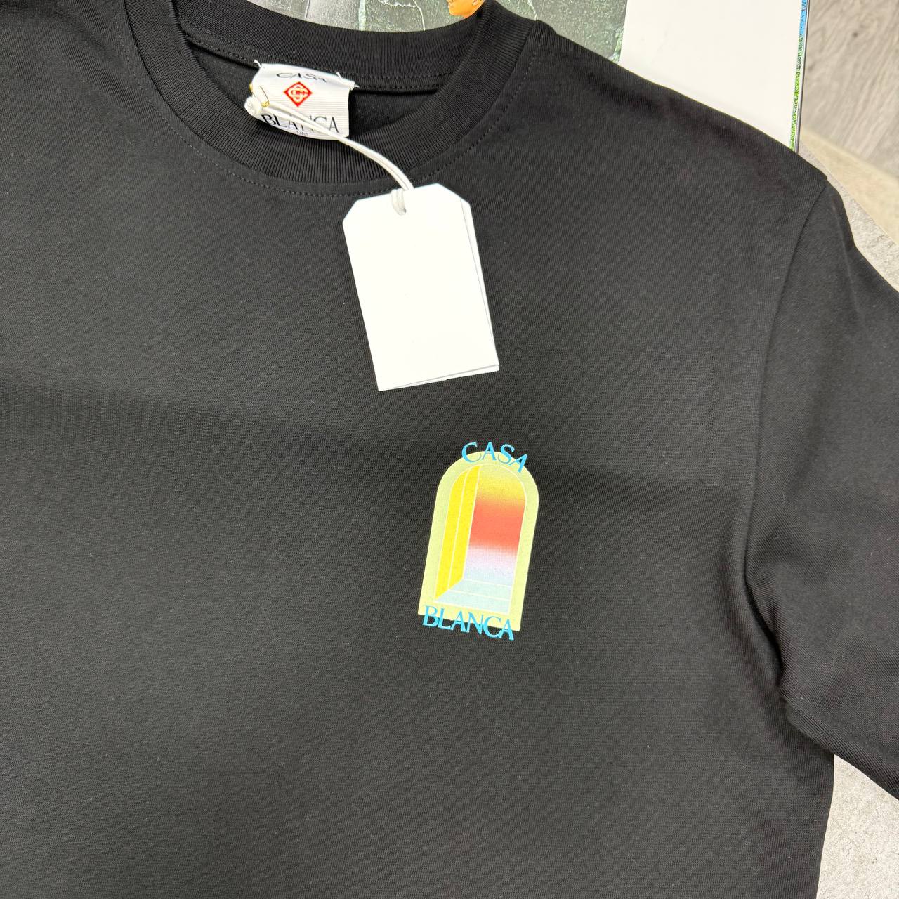 CB ARC COLORE TSHIRT - BLACK