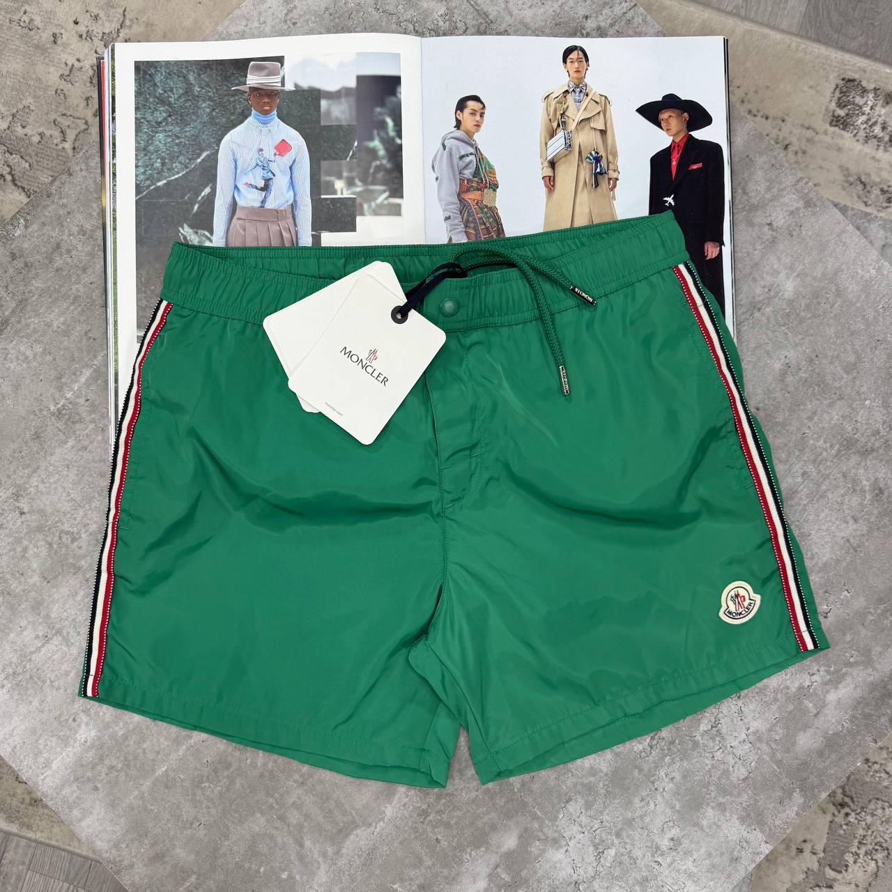 MNCLR SWIM SHORTS - GREEN