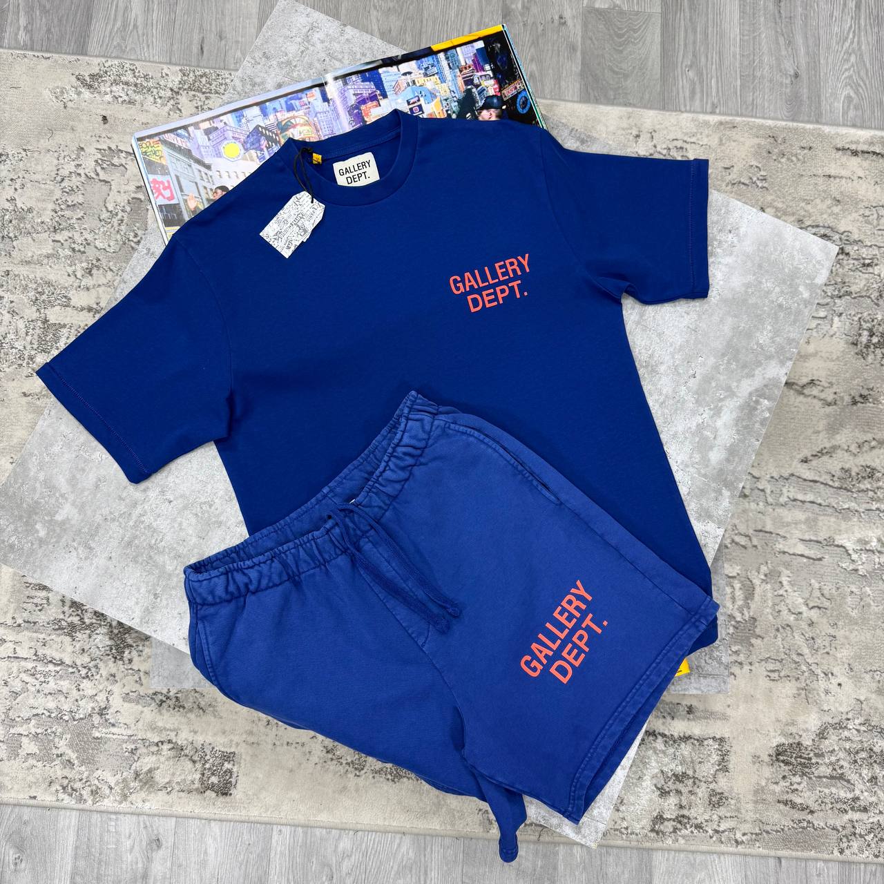 GD SHORT SETS - BLUE