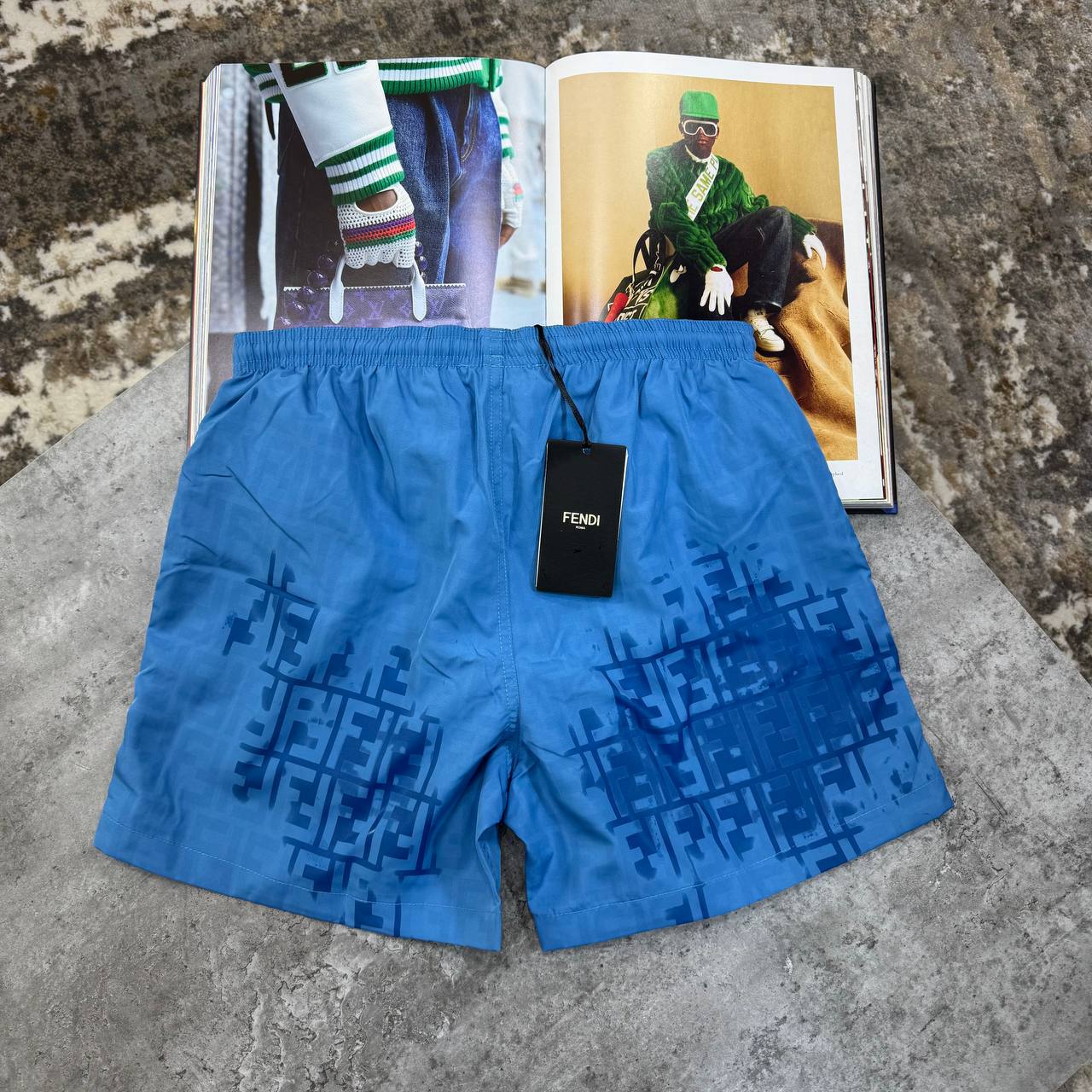 FDI SWIM SHORTS - BLUE