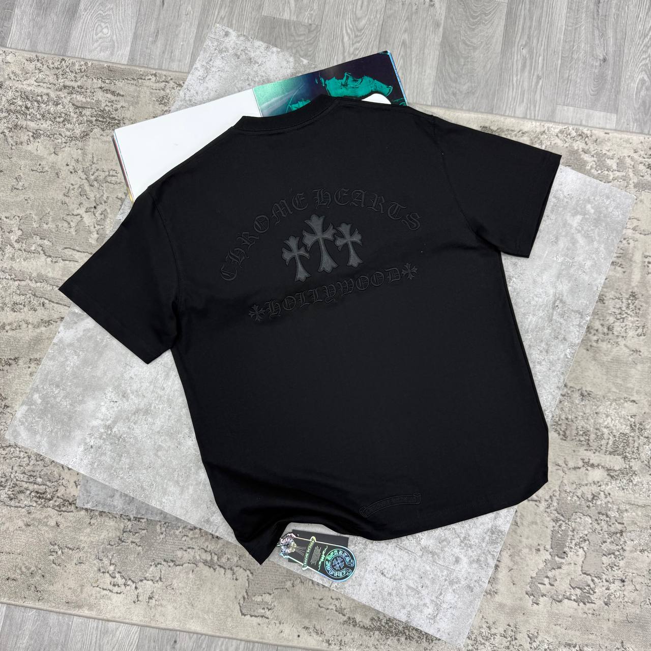 CH TSHIRT - BLACK