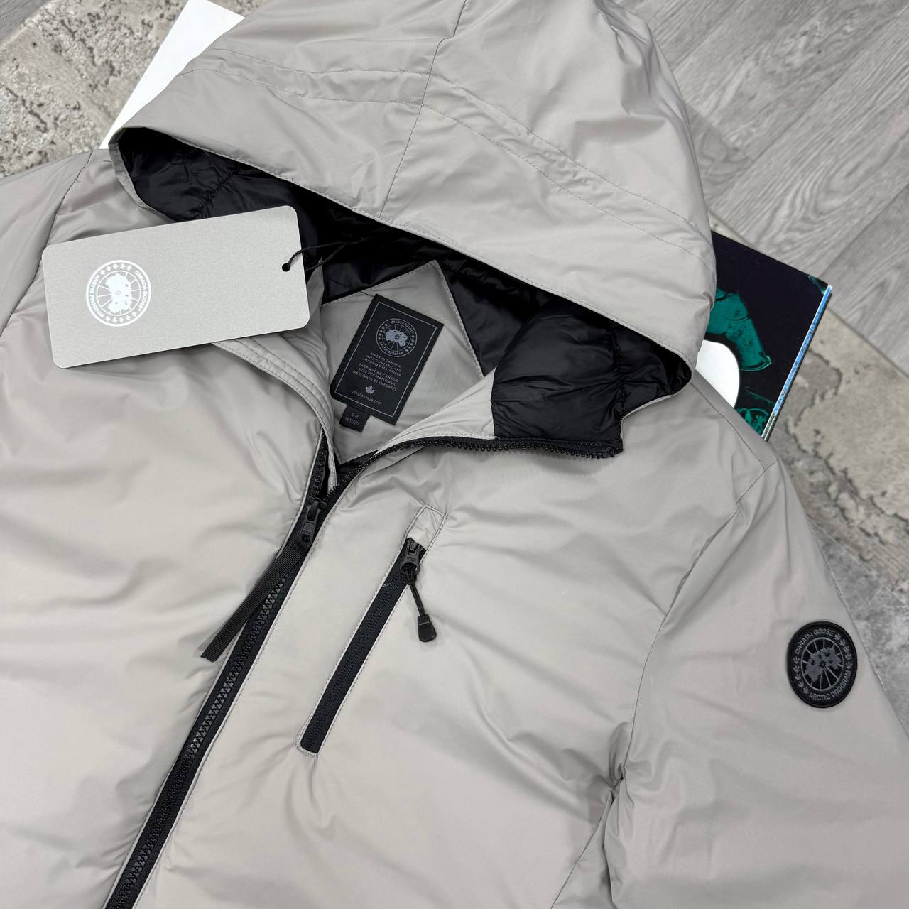 CG LODGE HOODIE JACKET - GREY
