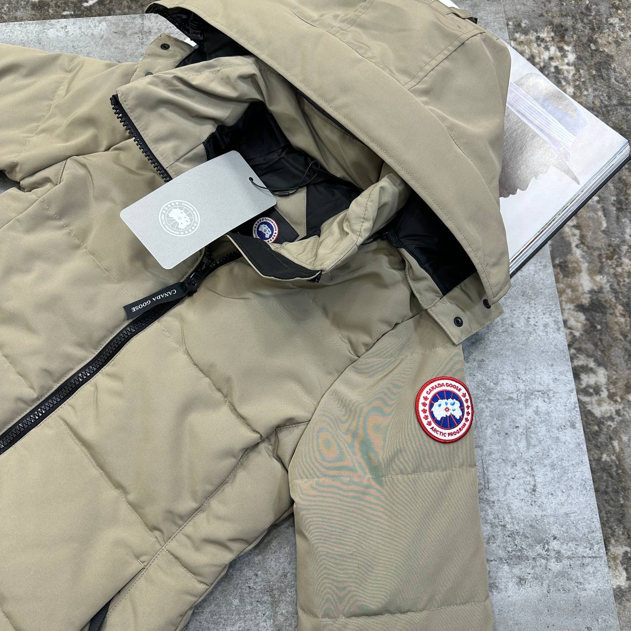 CG WOMEN CHELSEA PARKA - BEIGE