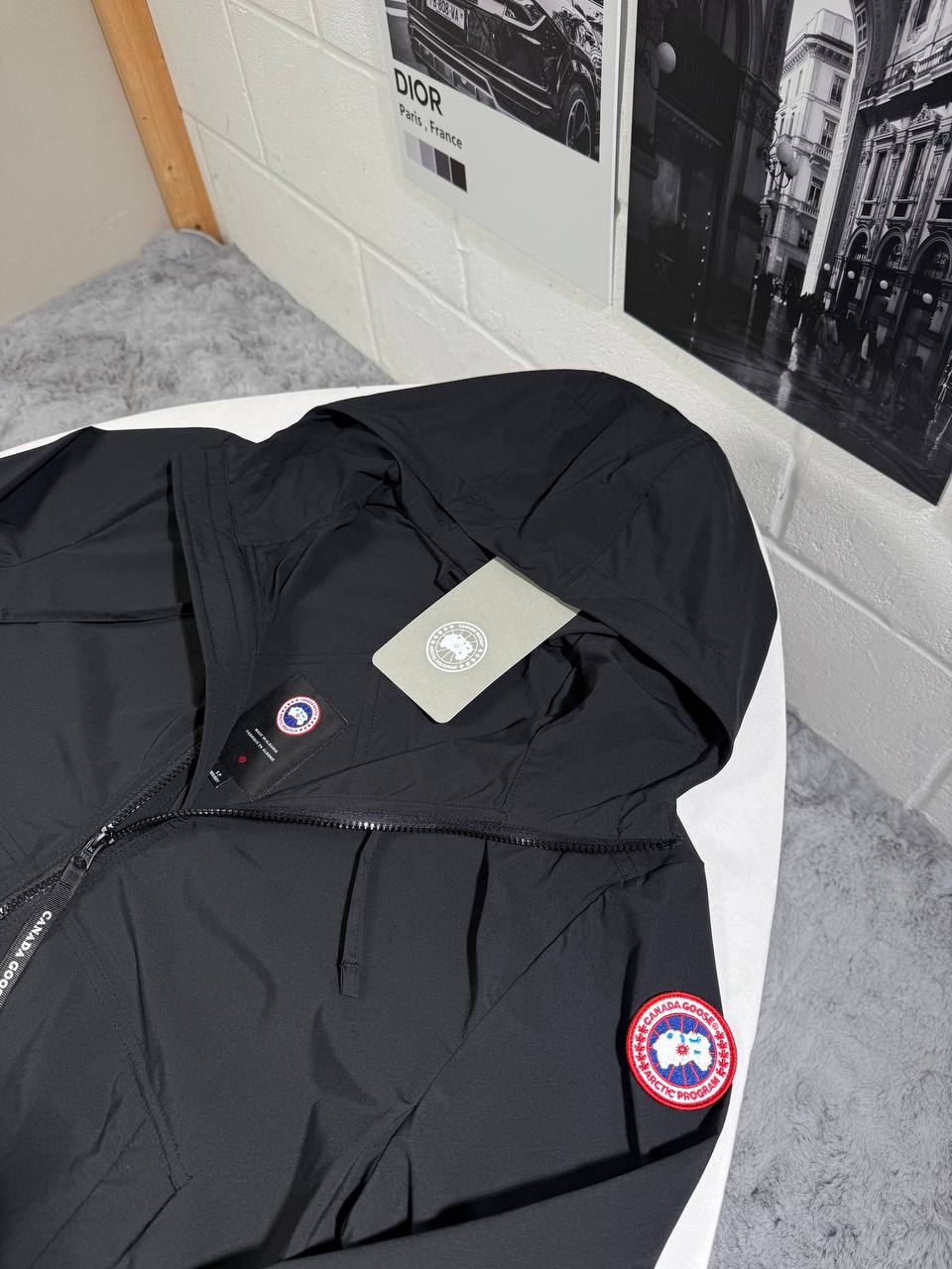 CG KILLARNEY WIND JACKET - BLACK