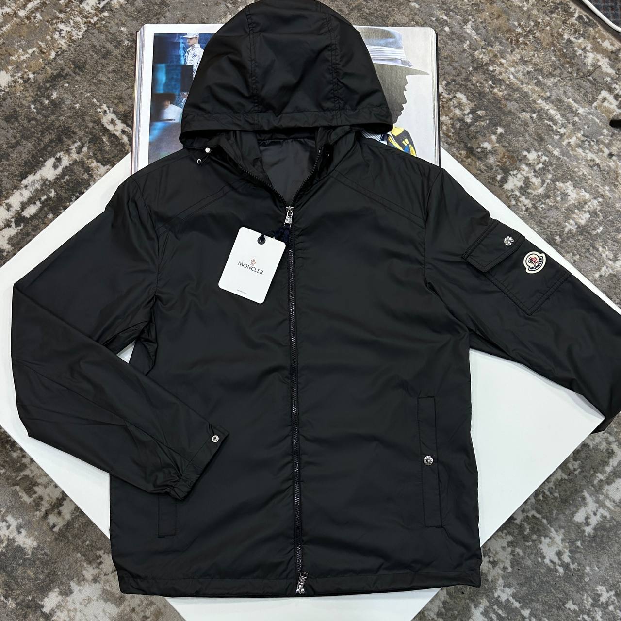 MNCLR ETIACHE WIND JACKET - BLACK
