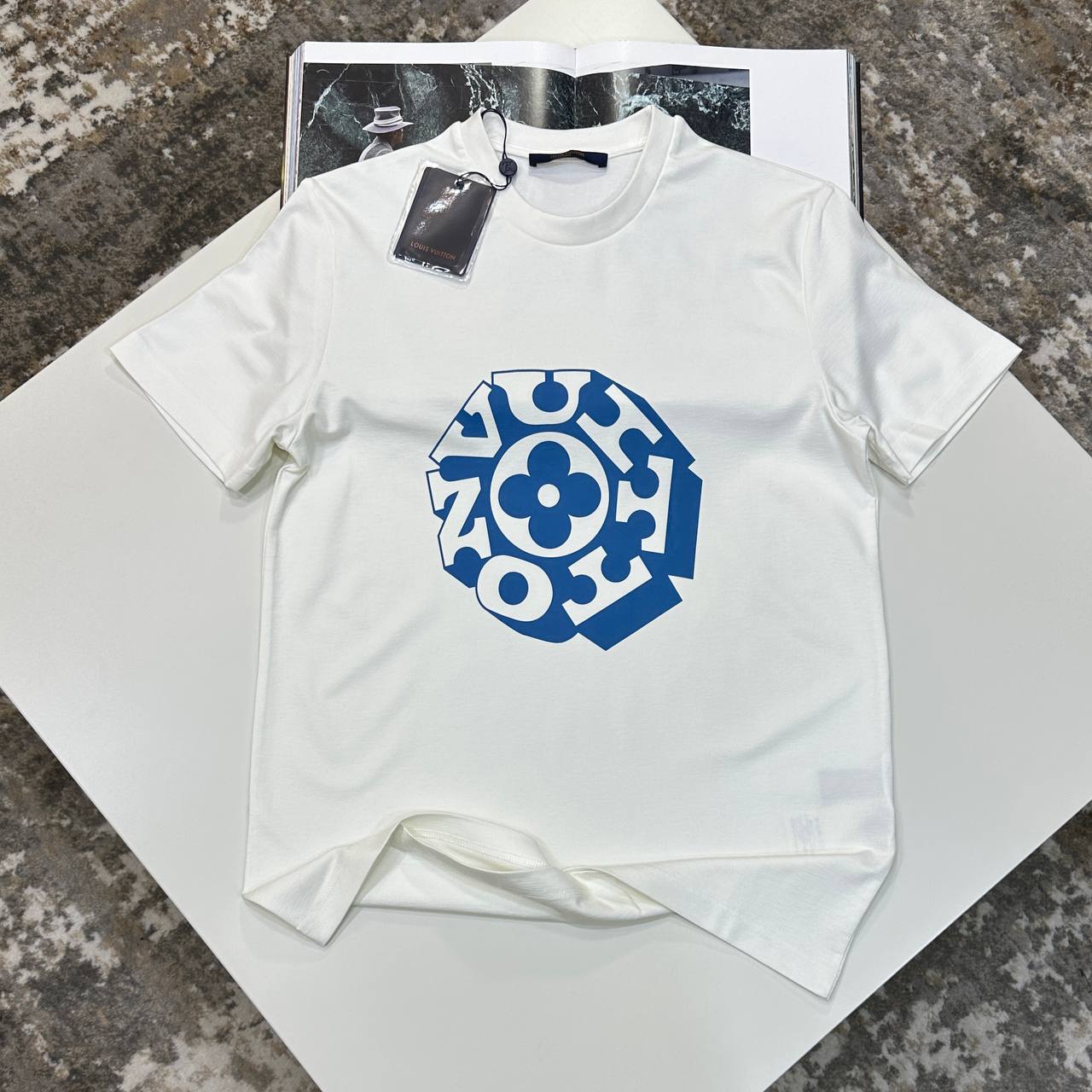 LVE PRINTED TSHIRT - WHITE