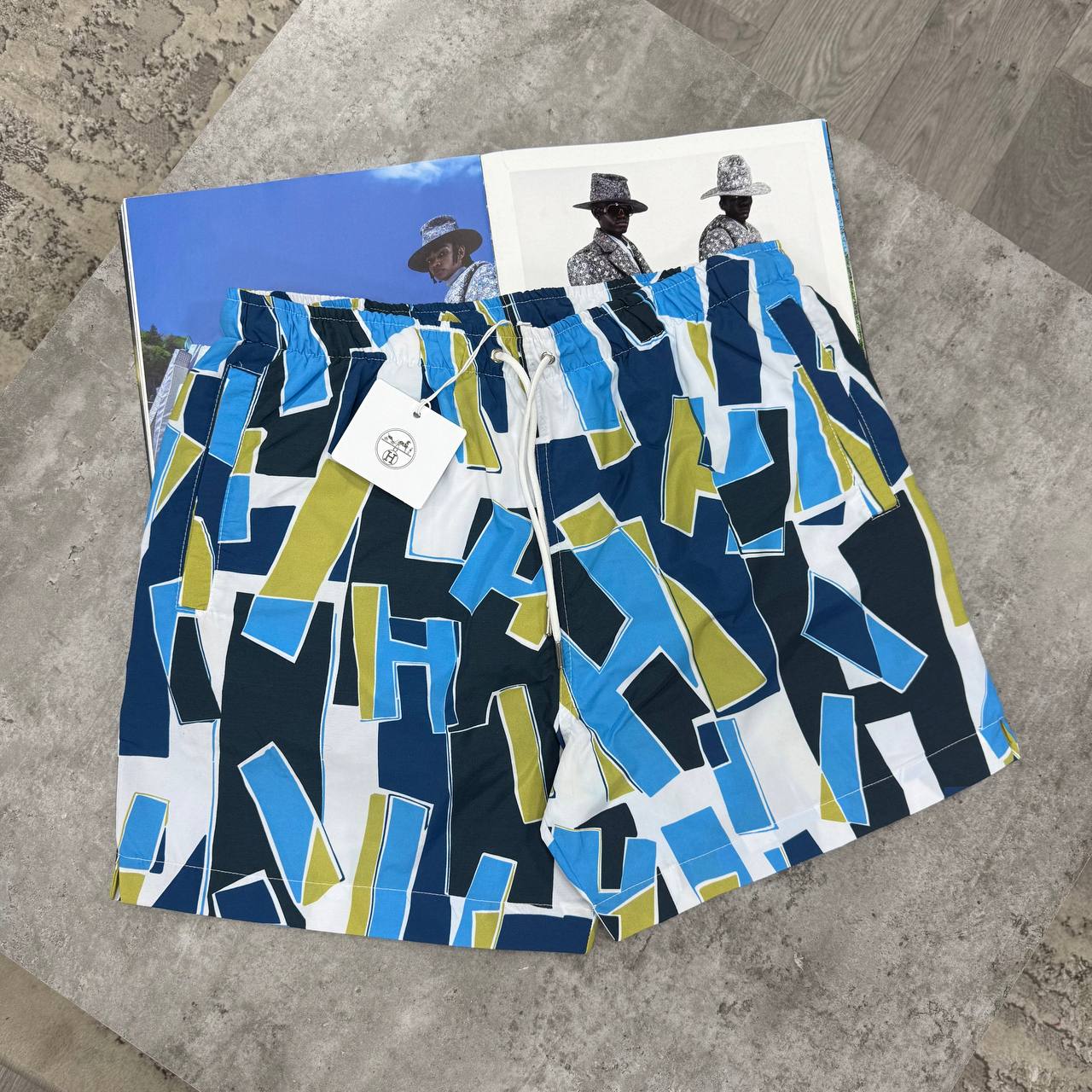 H SWIM SHORTS - BLUE