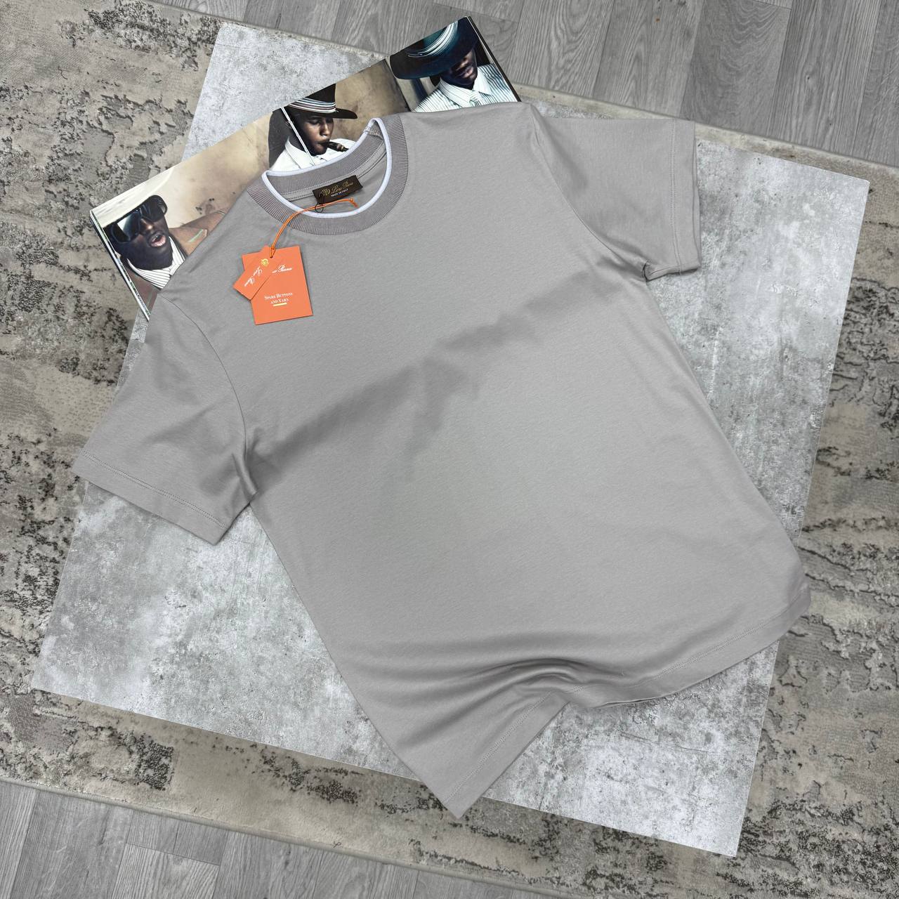 LORO PIQUÉ TSHIRT - GREY