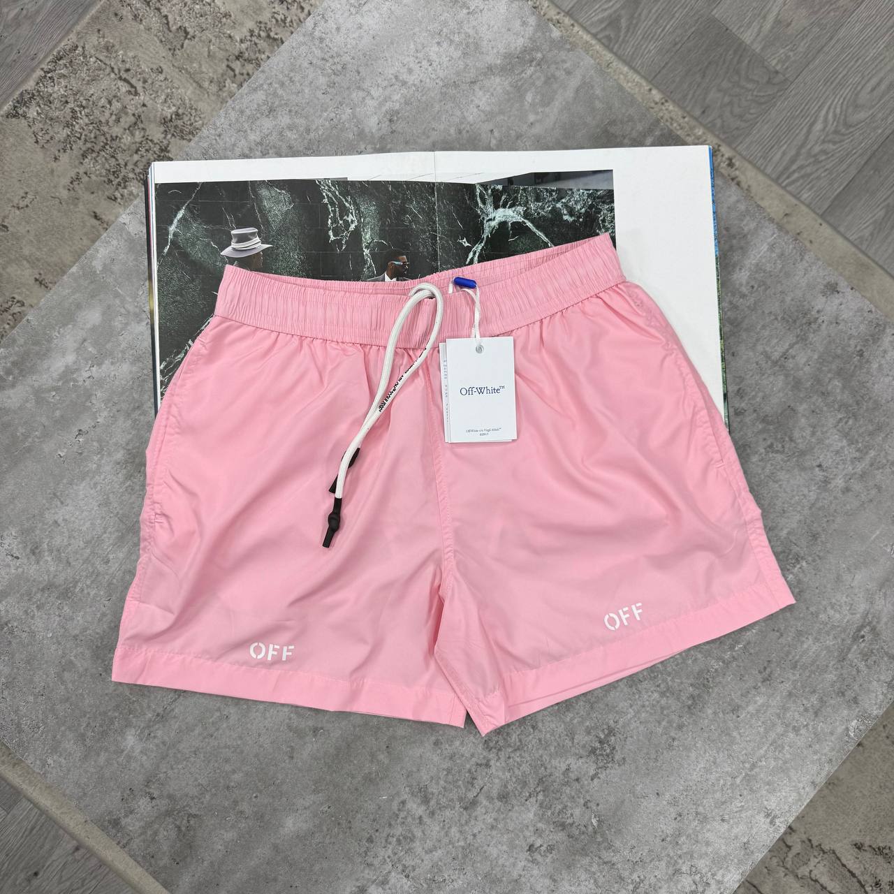 OW SWIM SHORTS - PINK