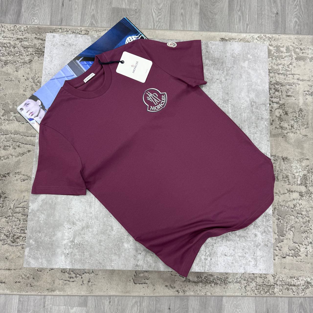 MNCLR BIG LOGO T SHIRT - GRAPE