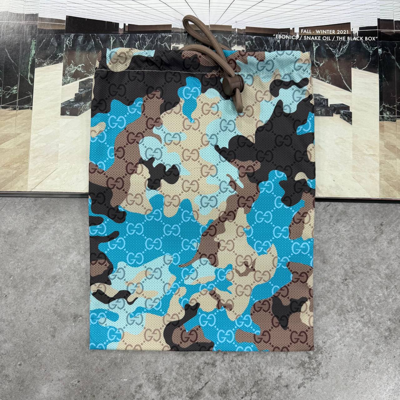 GCI CAMOUFLAGE SWIM SHORTS - MULTICOLOR