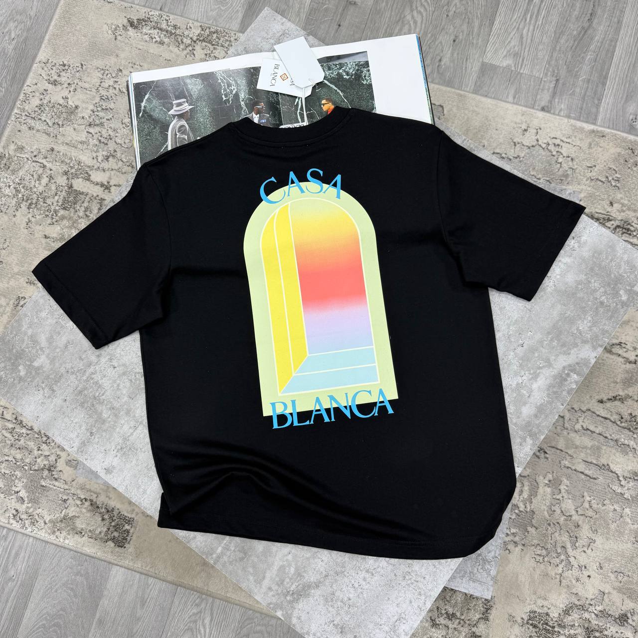 CB ARC COLORE TSHIRT - BLACK