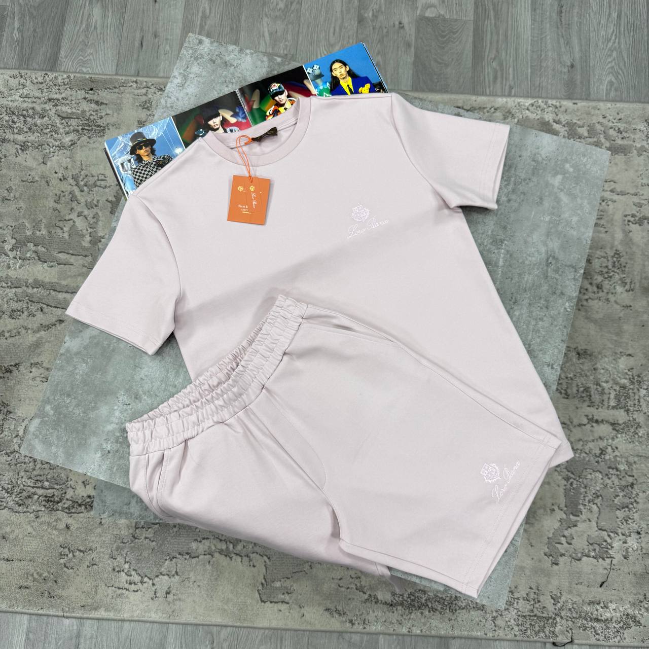 LORO SHORT SETS - LIGHT PINK