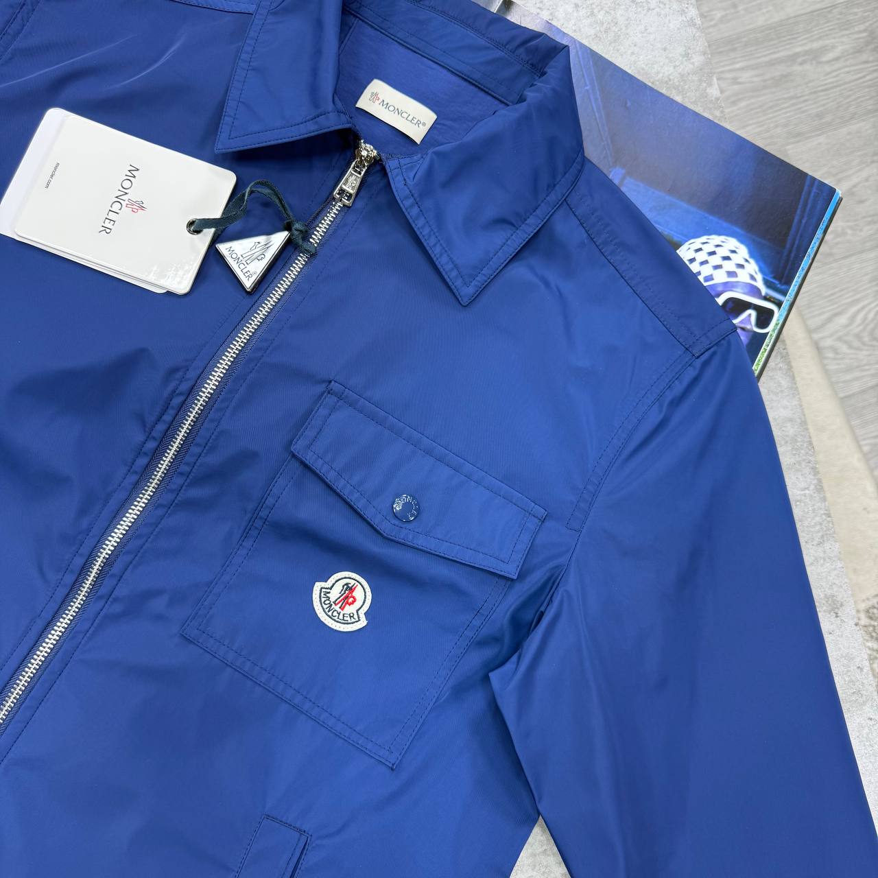 MNCLR OVERSHIRT - BLUE