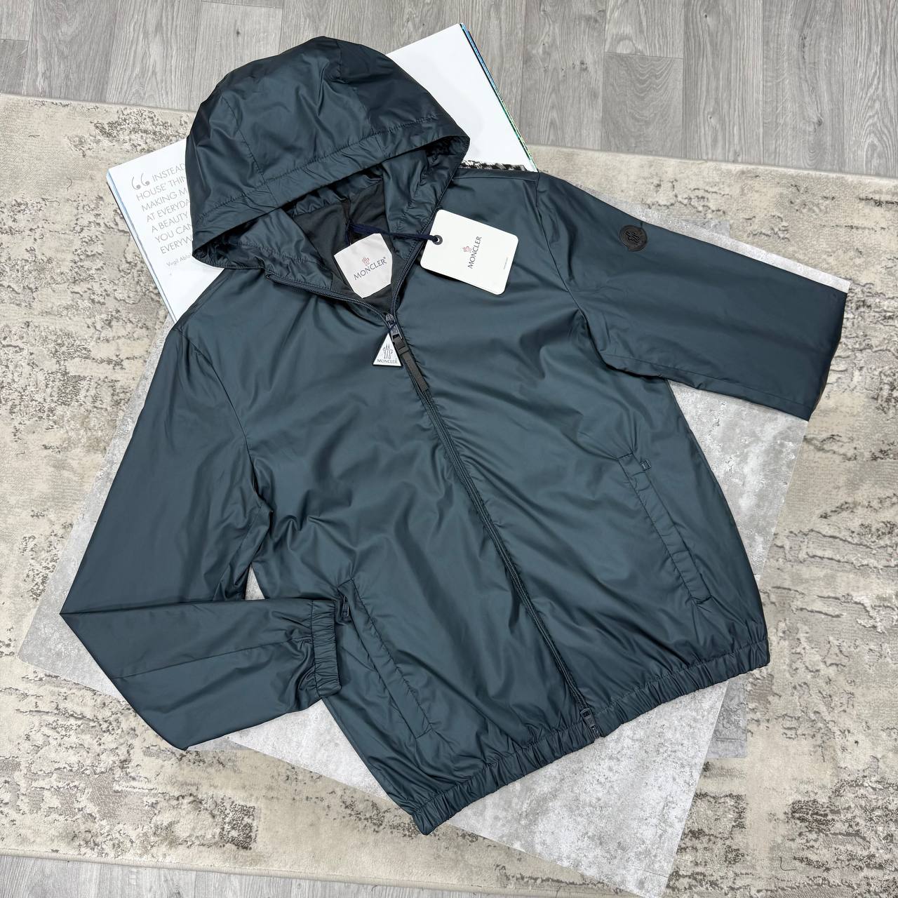MNCLR WIND JACKET - CHARCOAL