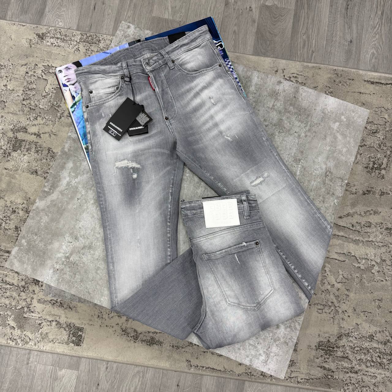 DSQ JEANS - GREY