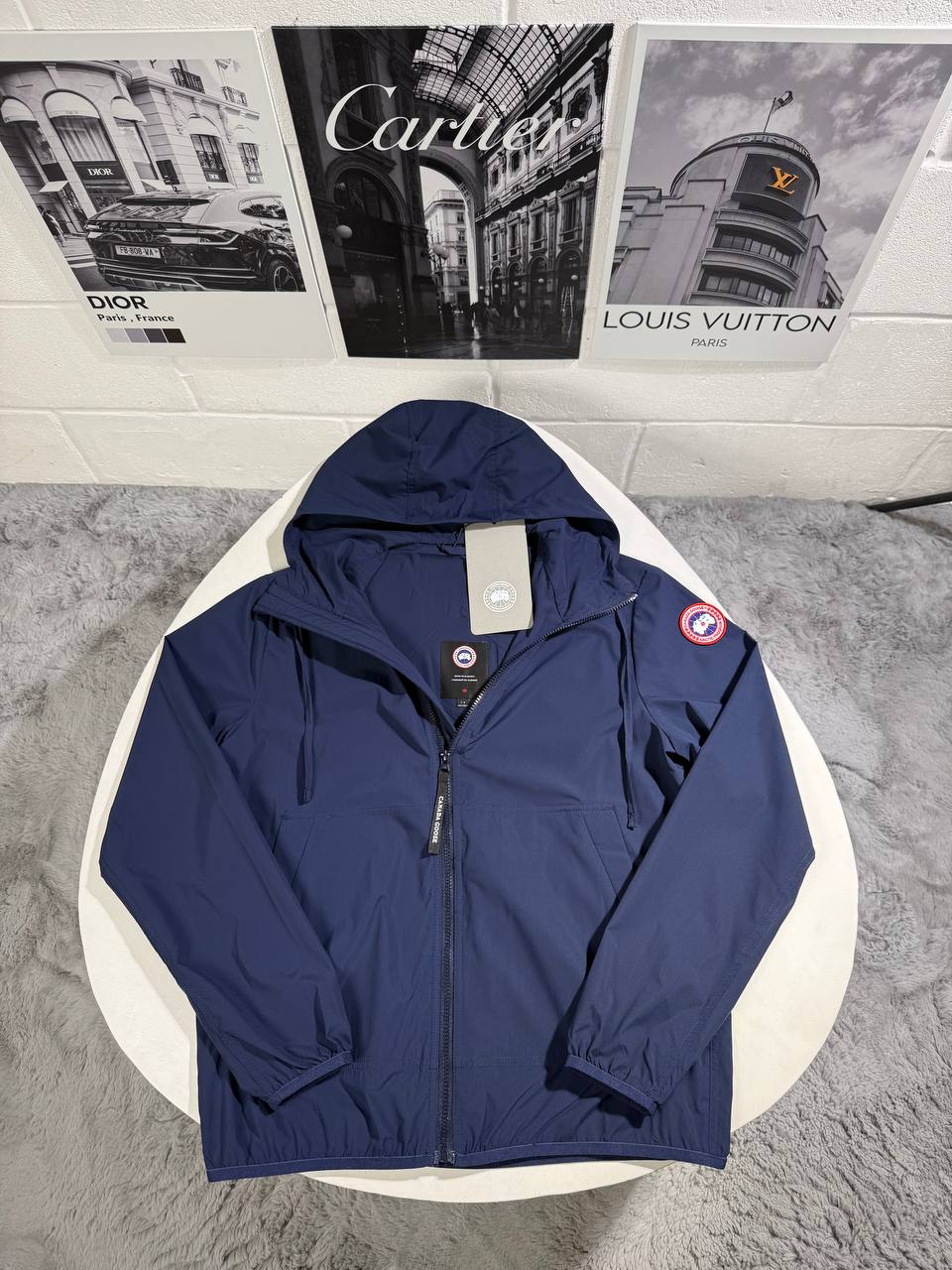 CG KILLARNEY WIND JACKET - NAVY
