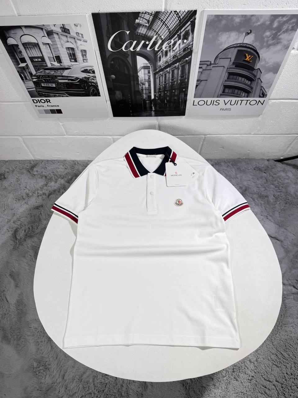 MNCLR COTTON POLO - WHITE