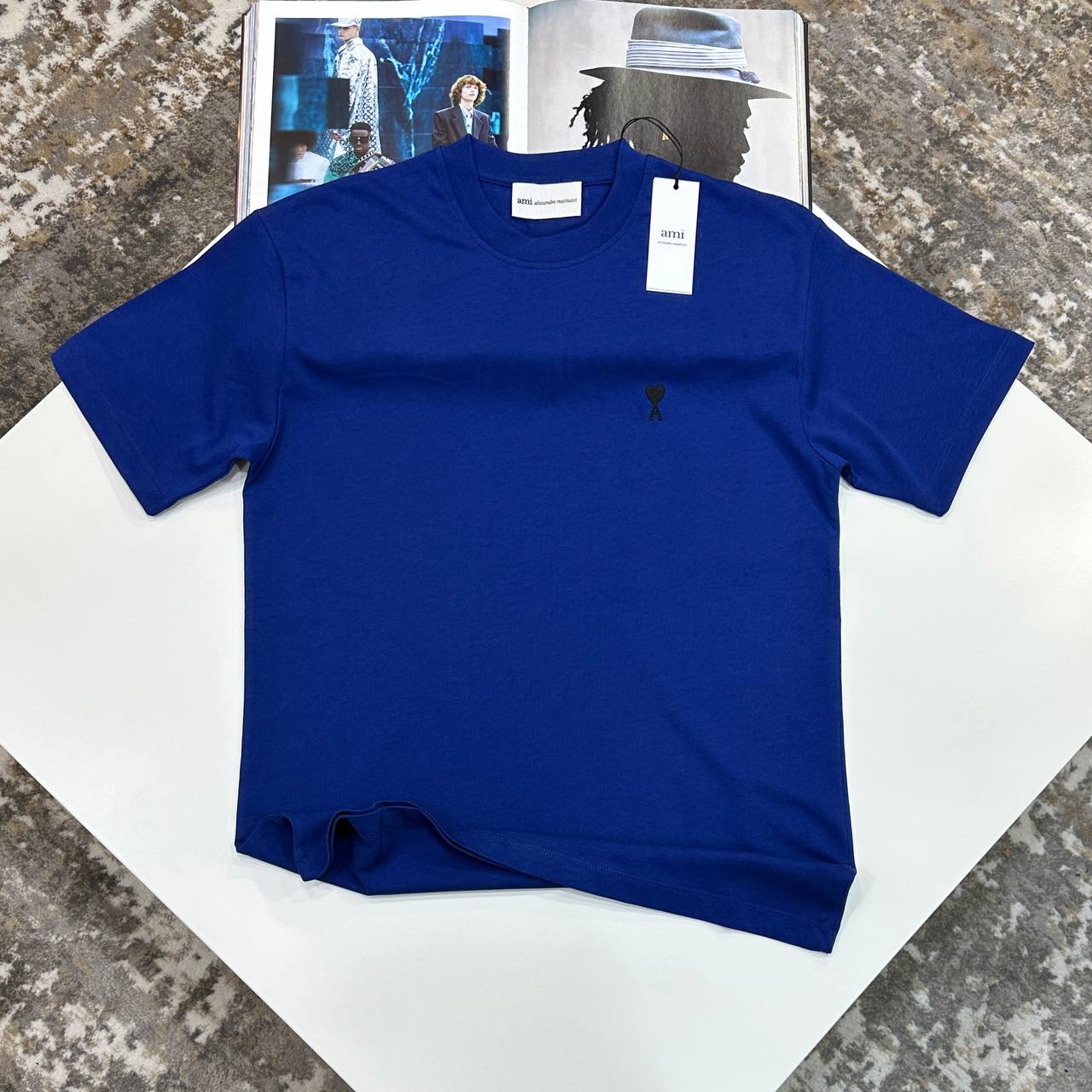 AMI TSHIRT - BLUE