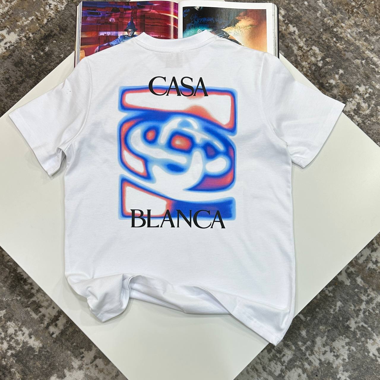 CASA HEAT MAP TSHIRT - WHITE