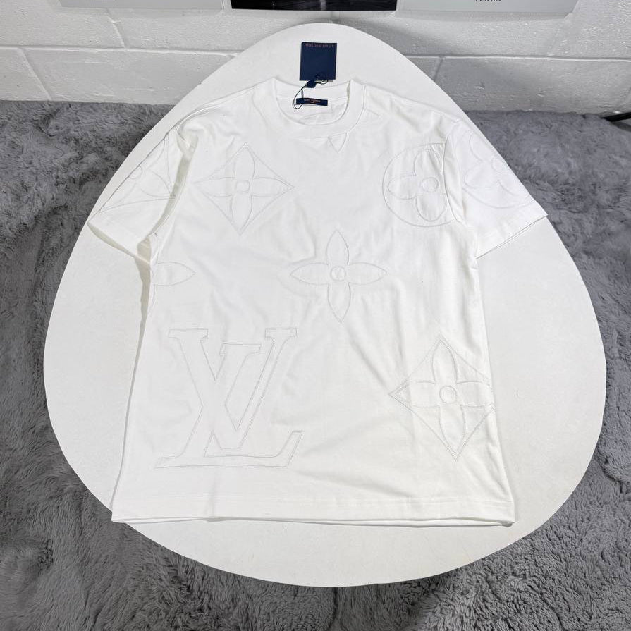 LVE MONOGRAM TSHIRT - WHITE
