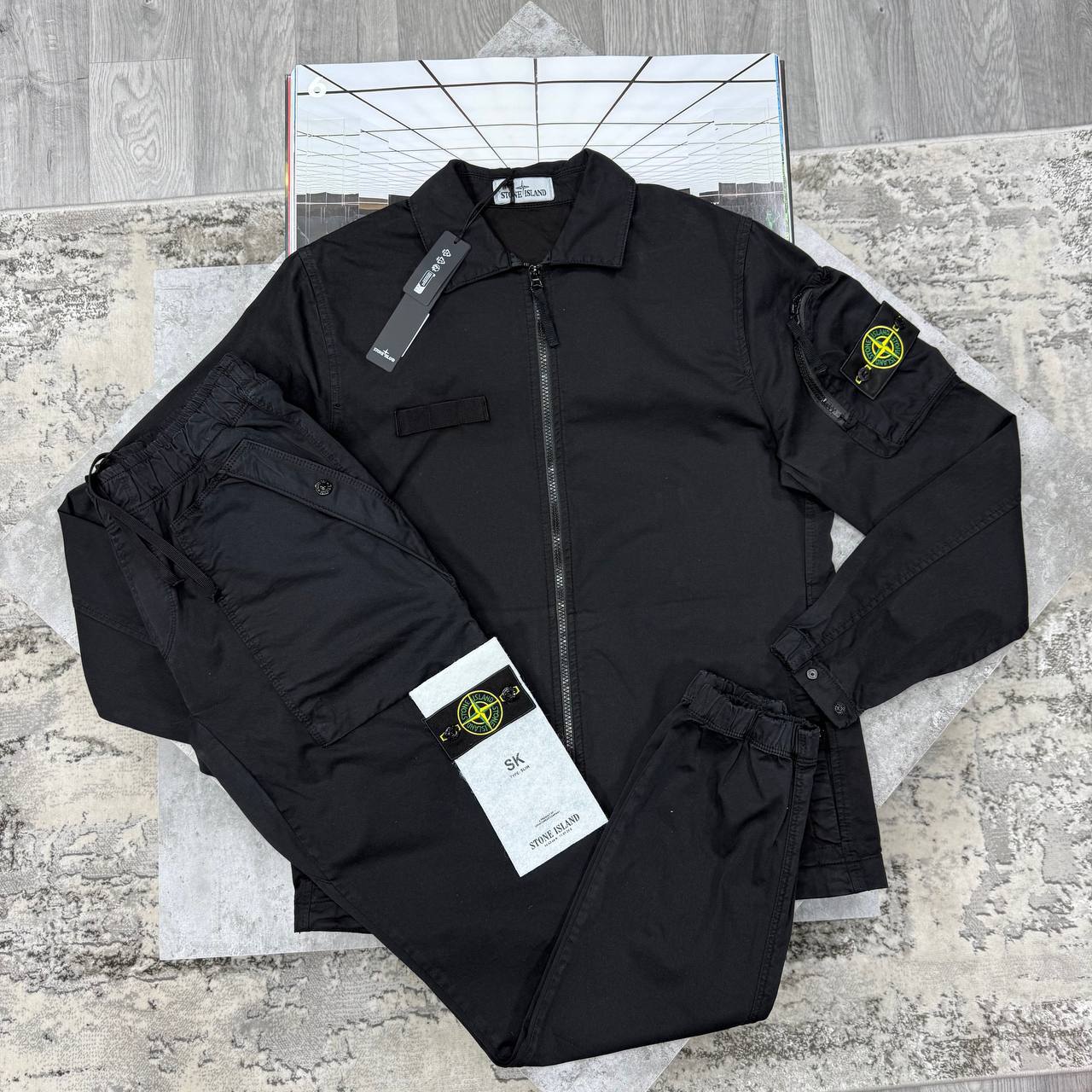 SI OVERSHIRT CARGO SETS - BLACK
