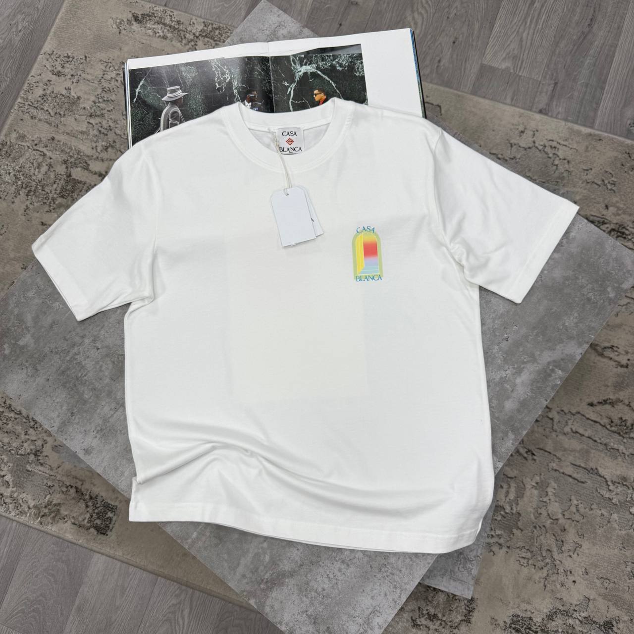 CB ARC COLORE TSHIRT - WHITE