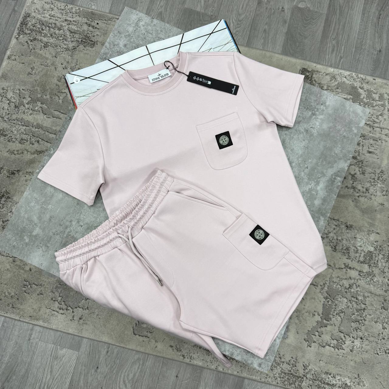 SI SHORT SETS - LIGHT PINK