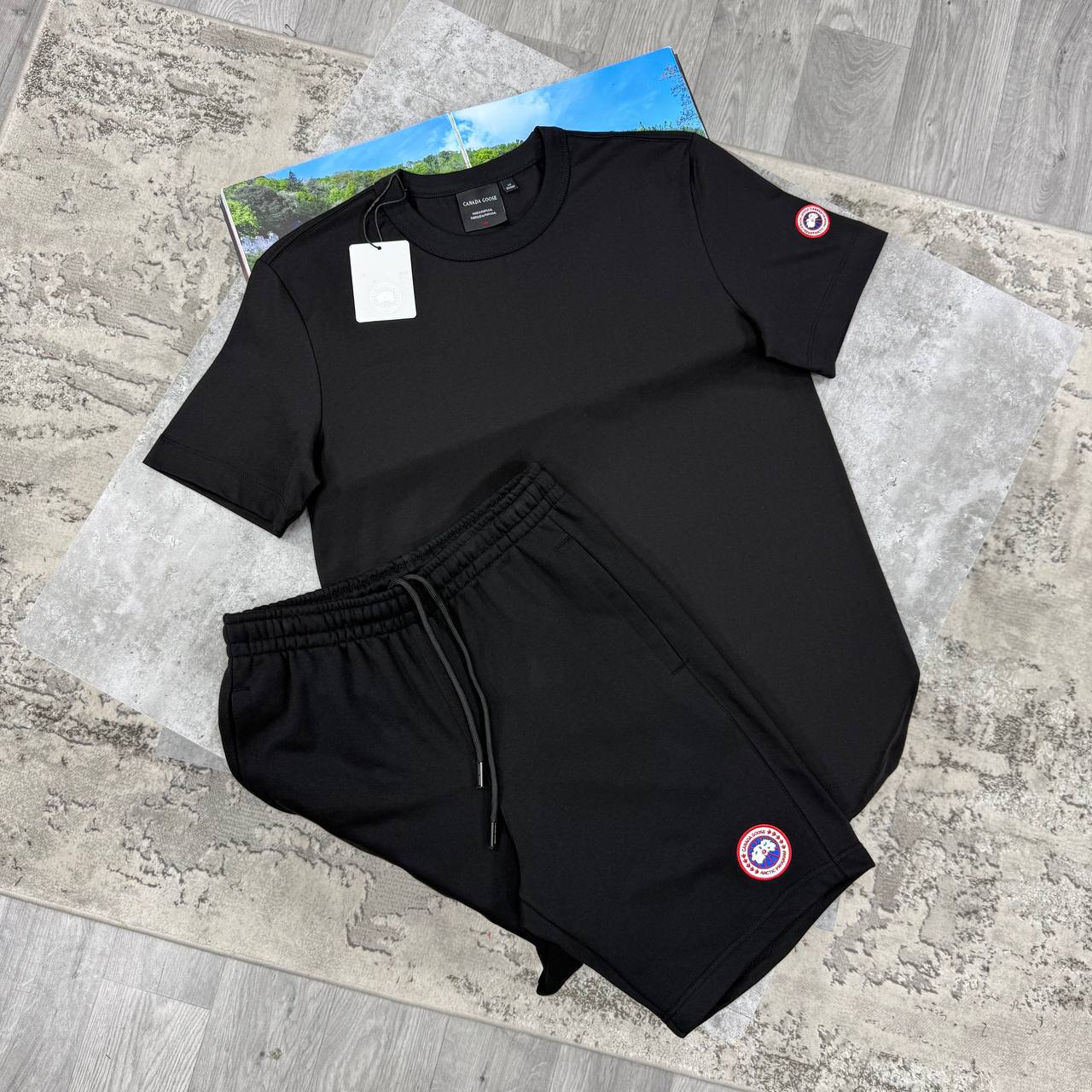 CG SHORT SETS - BLACK