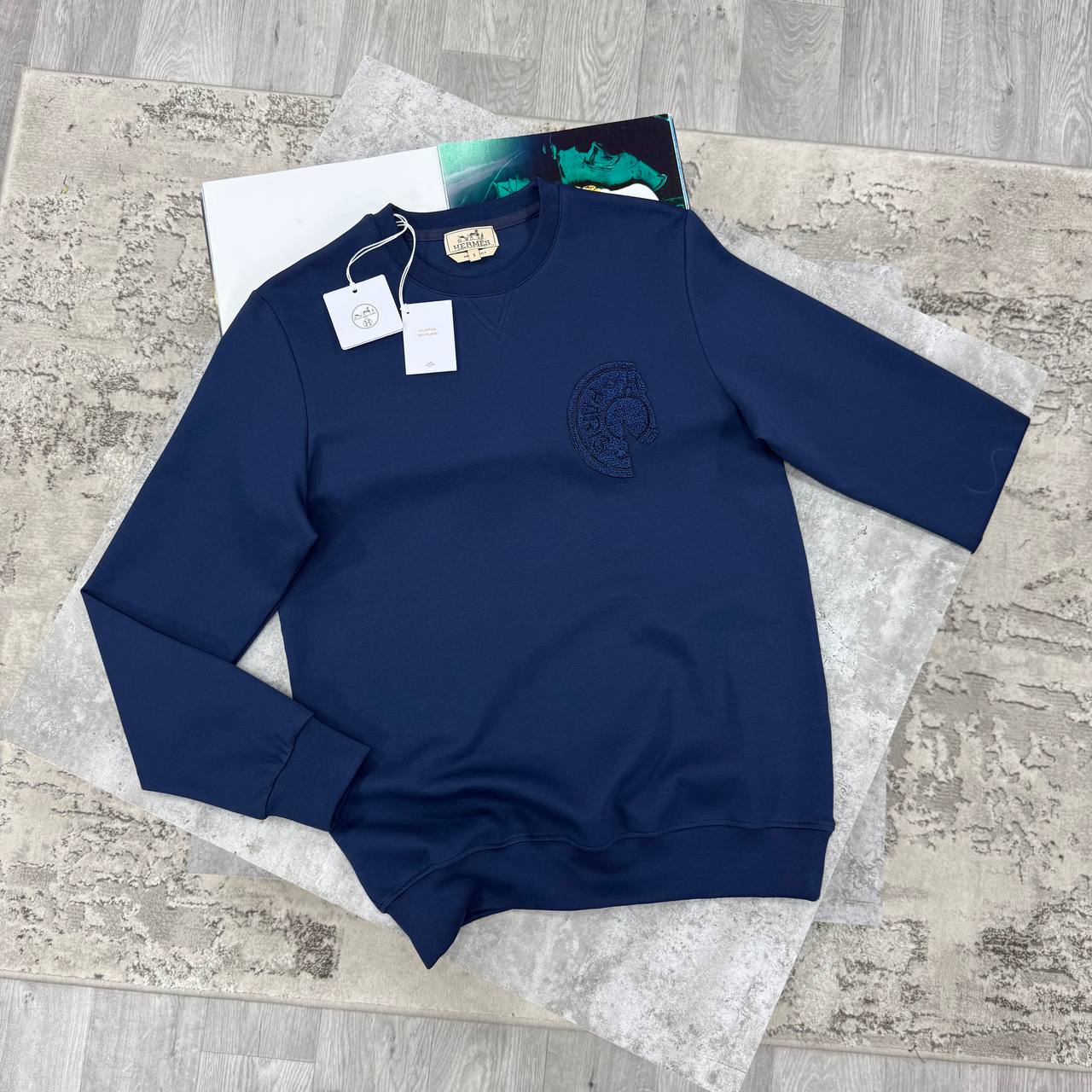 H JUMPERS - NAVY