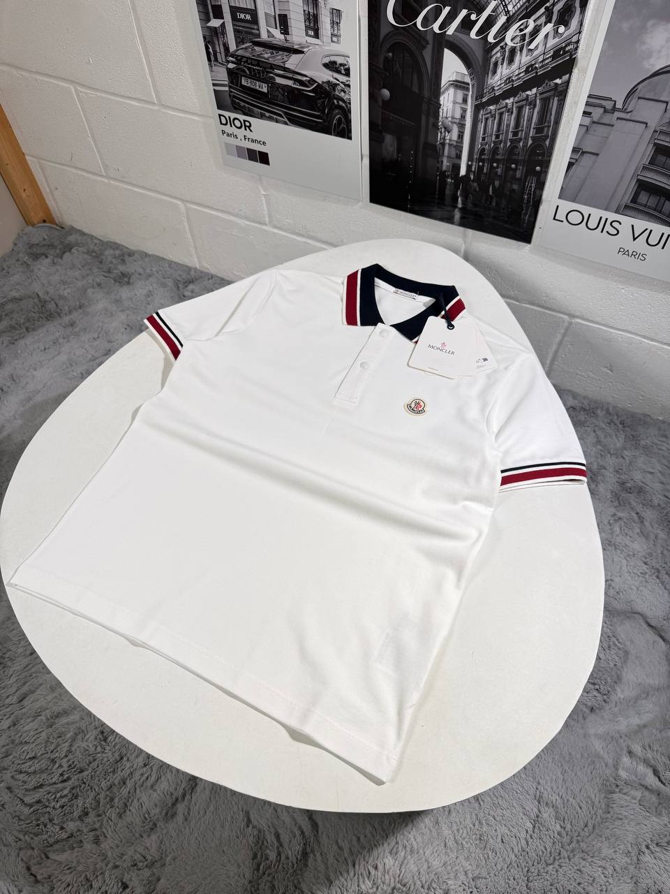 MNCLR COTTON POLO - WHITE