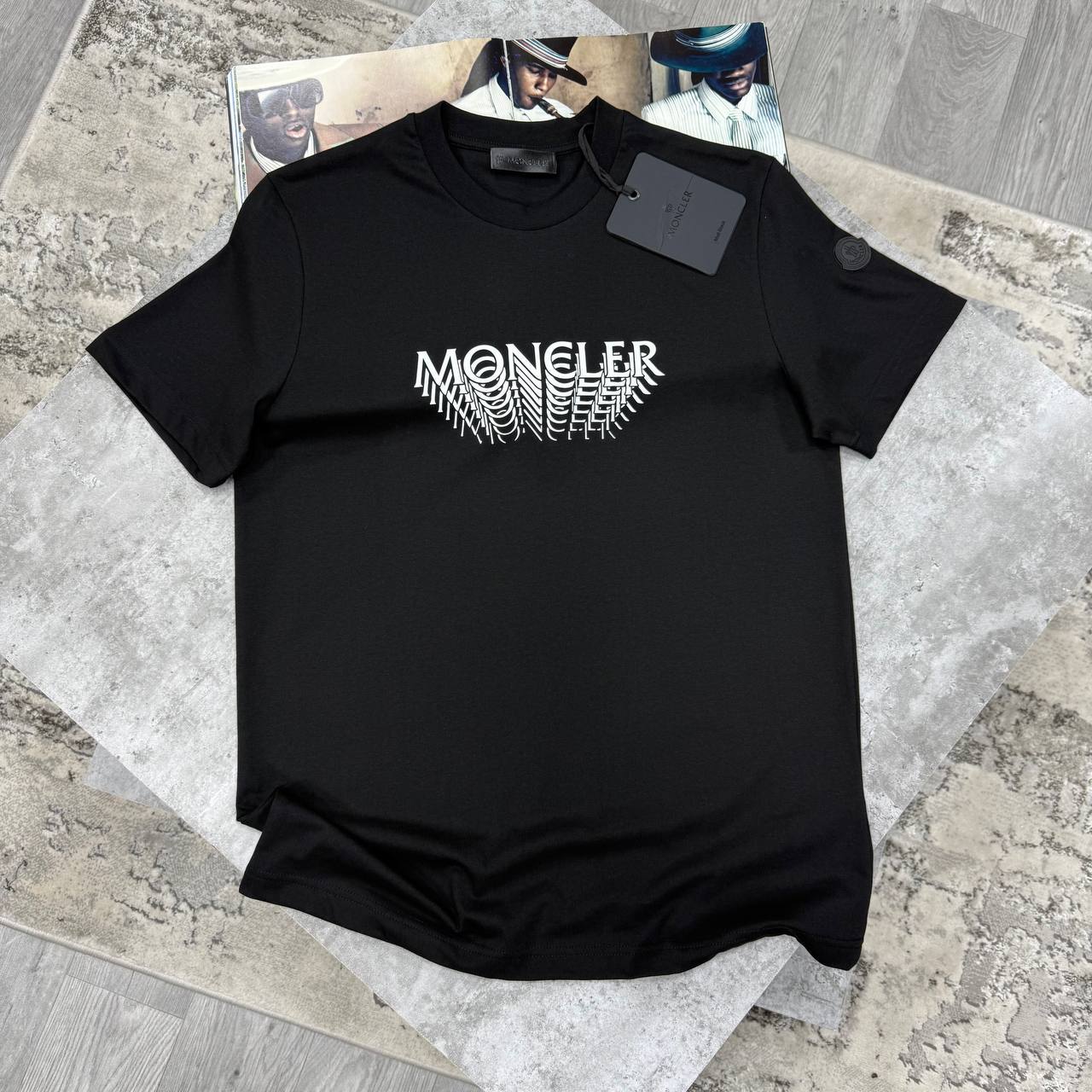 MNCLR ILLUSION TSHIRT - BLACK