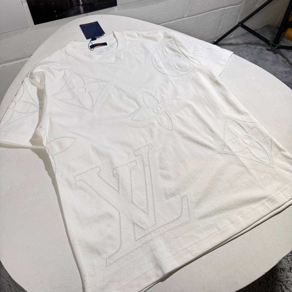 LVE MONOGRAM TSHIRT - WHITE