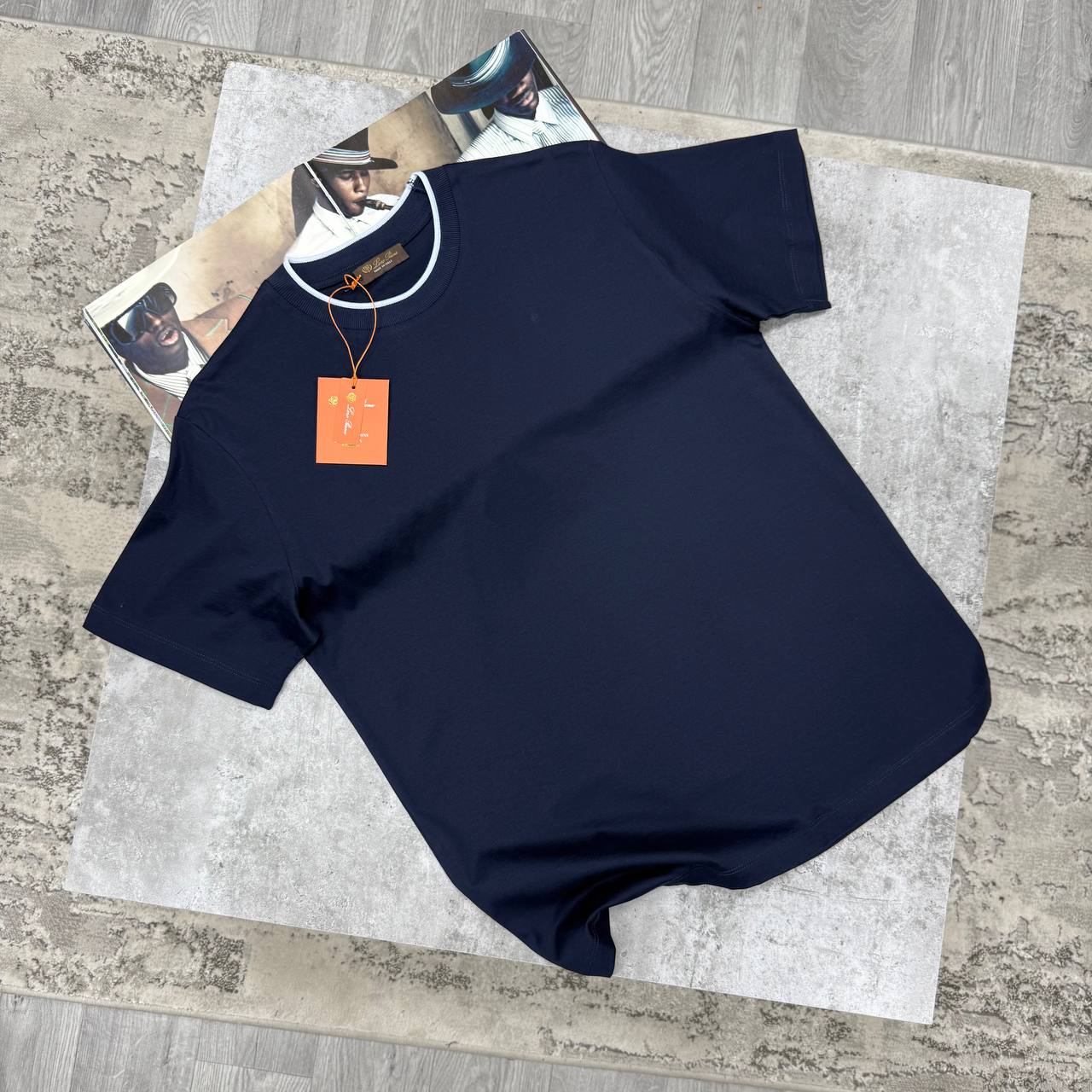 LORO PIQUÉ TSHIRT - NAVY