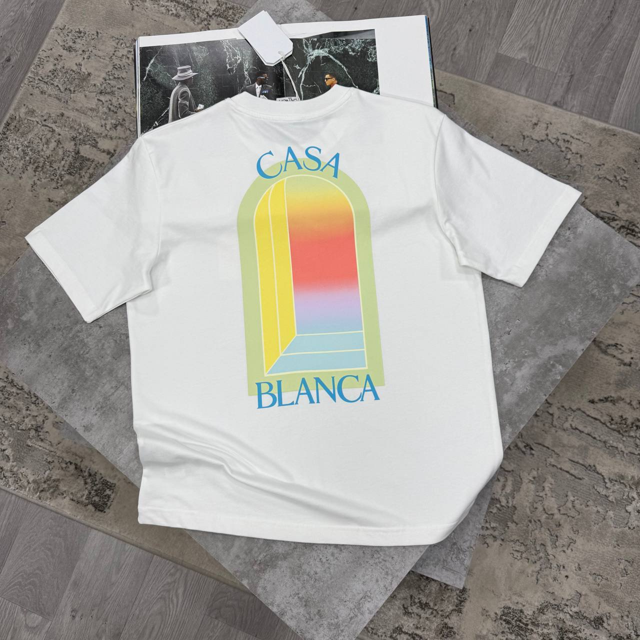 CB ARC COLORE TSHIRT - WHITE