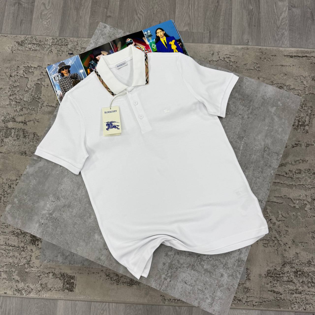 BBR COTTON POLO - WHITE