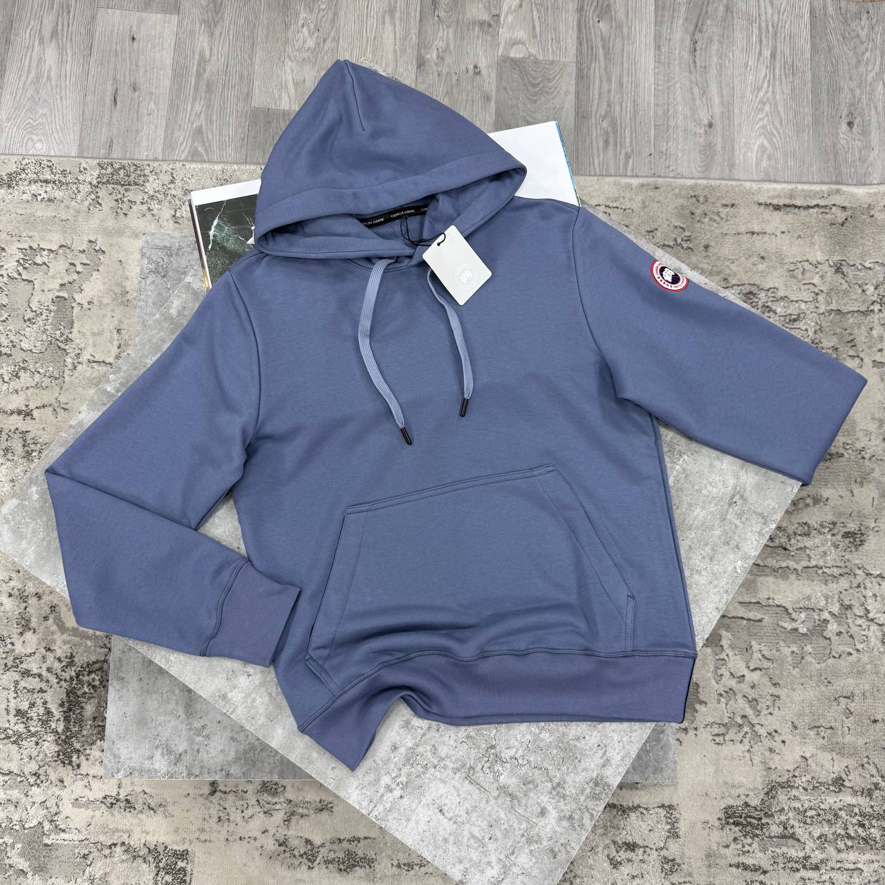 CG LOGO HOODIE - PALE BLUE