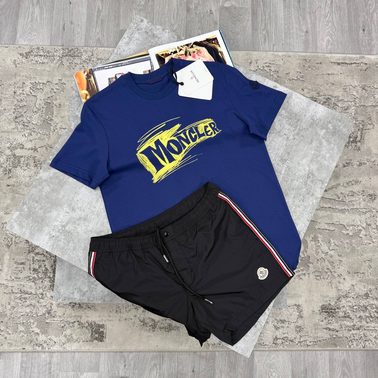 MNCLR T SHIRT - BLUE