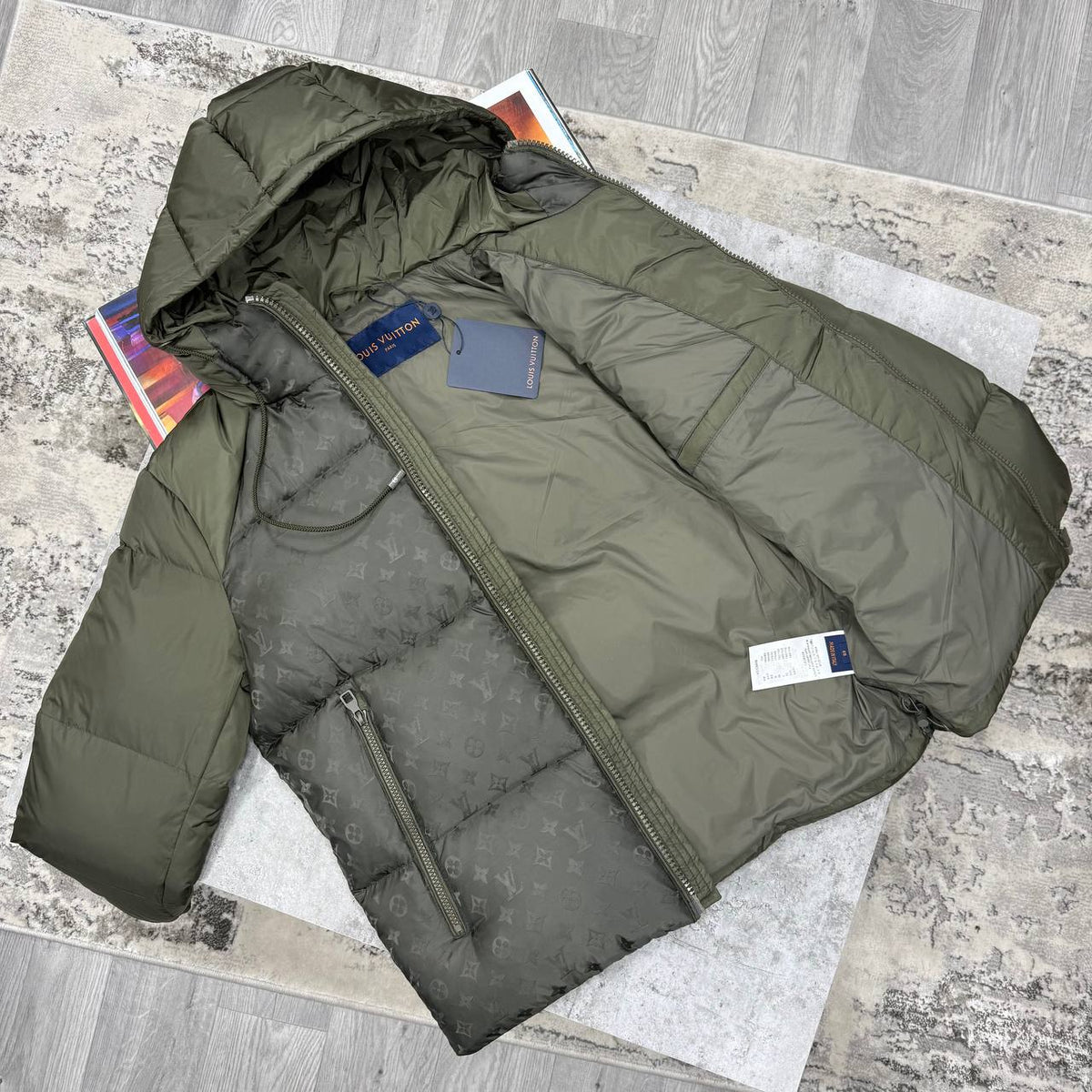 LVE PUFFER JACKET - KHAKI