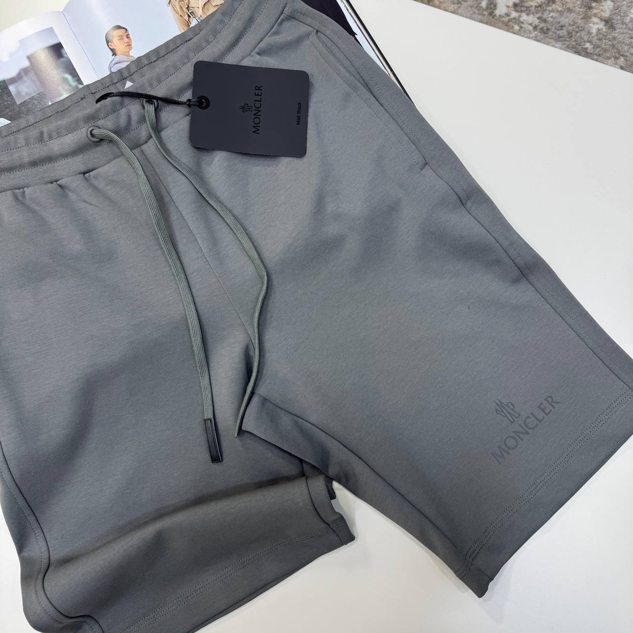 MNCLR DRAWSTRING SHORTS - CHARCOAL